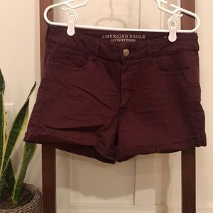 American Eagle high-waisted shorts